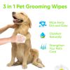 Pet and dog Grooming Cleaning Wipes